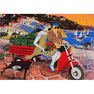 TRA I DUE GOLFI BY MARLA CRUZ 500 PEZZI PUZZLE