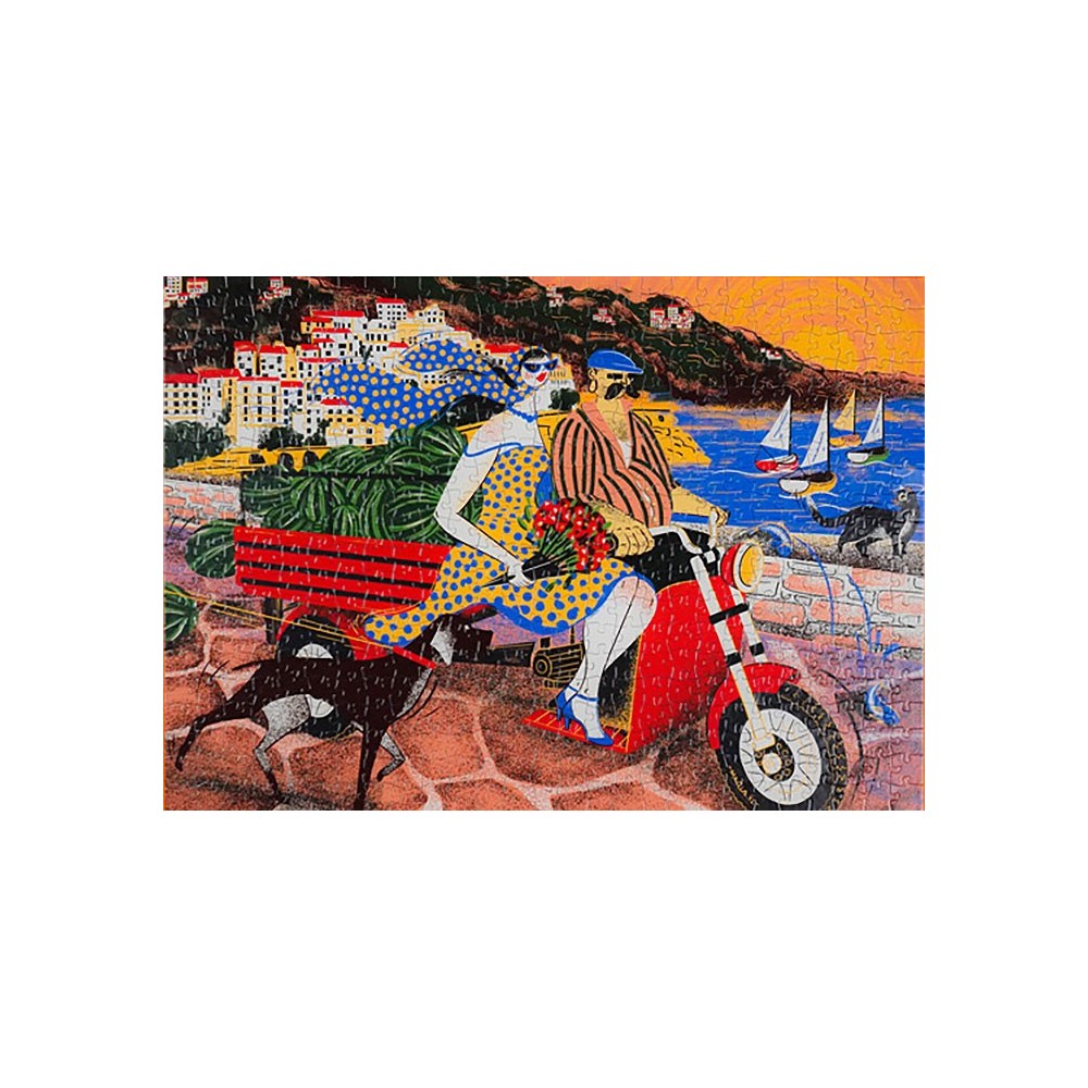 TRA I DUE GOLFI BY MARLA CRUZ 500 PIECES PUZZLE
