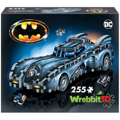WREBBIT BATMAN BATMOBILE 255 PIECES 3D JIGSAW PUZZLE