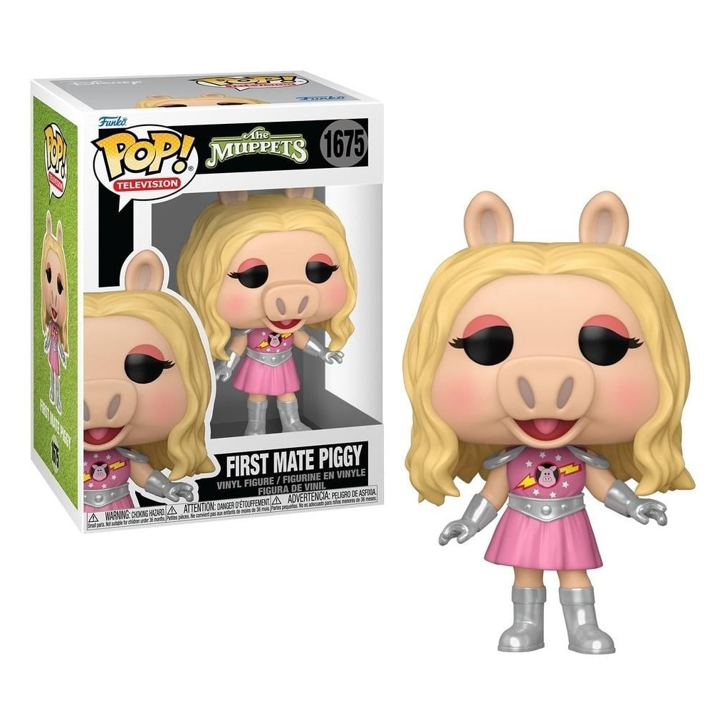 FUNKO POP! DISNEY THE MUPPET FIRST MATE PIGGY BOBBLE HEAD FIGURE FUNKO