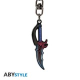 ABYSTYLE SOLO LEVELING KASAKA'S VENOM FANG METAL KEYRING