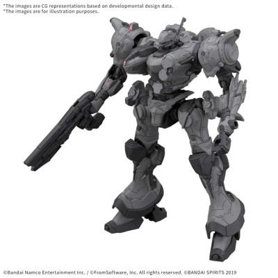 BANDAI 30MM ARMORED CORE VI FIRES OF RUBICON ARQUEBUS CORP. VP-40S 1/144 MODEL KIT FIGURE