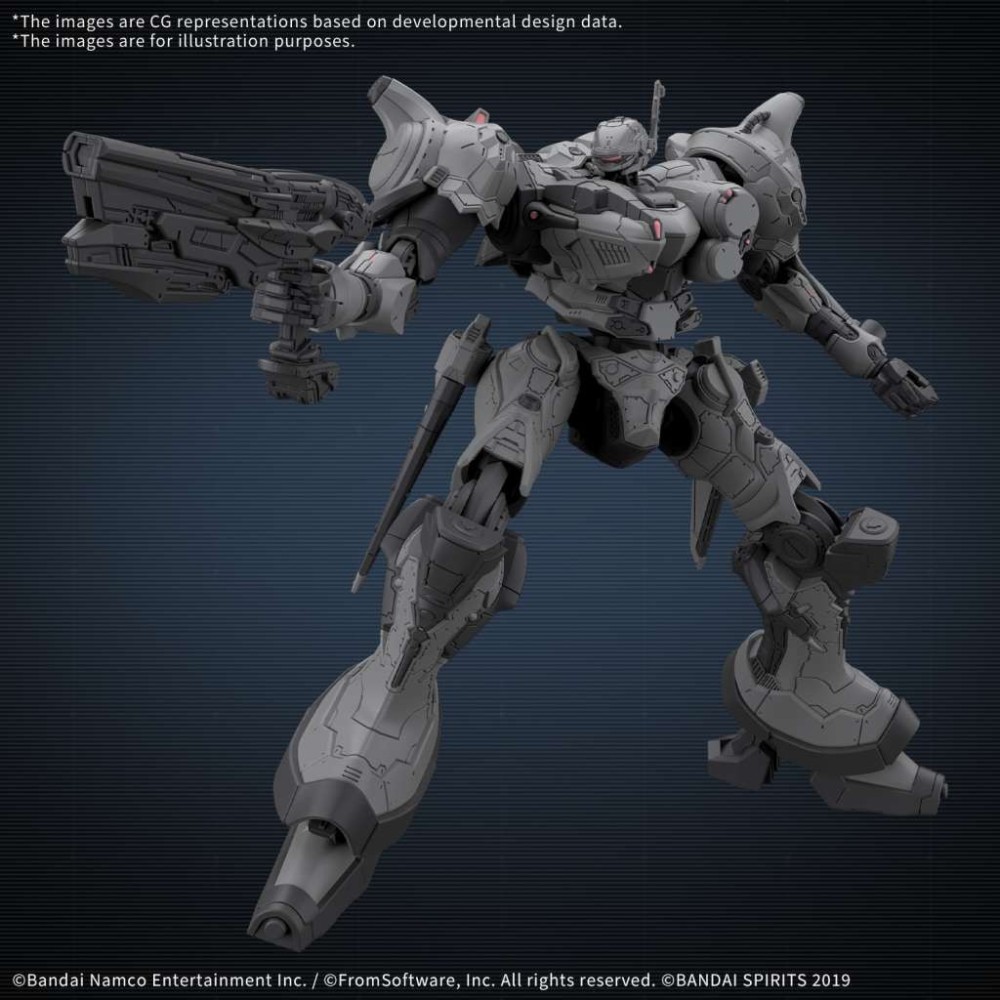 BANDAI 30MM ARMORED CORE VI FIRES OF RUBICON ARQUEBUS CORP. VP-40S 1/144 MODEL KIT FIGURE