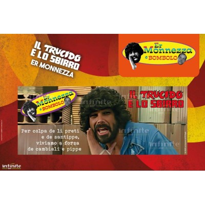 ER MONNEZZA E BOMBOLO IL TRUCIDO E LO SBIRRO TAZZA 330ML INFINITE STATUE