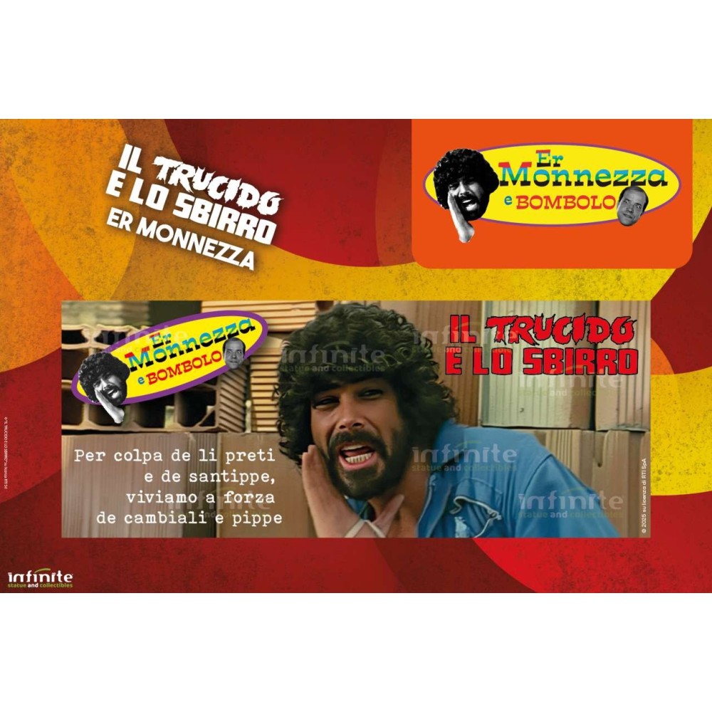 INFINITE STATUE ER MONNEZZA E BOMBOLO IL TRUCIDO E LO SBIRRO MUG 330ML