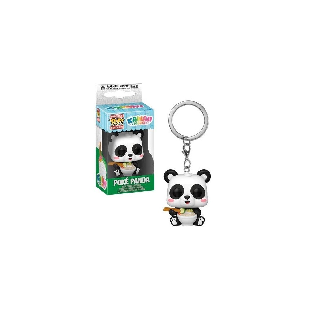 KAWAII FOODIES POKE PANDA POCKET POP! KEYCHAIN PORTACHIAVI FUNKO