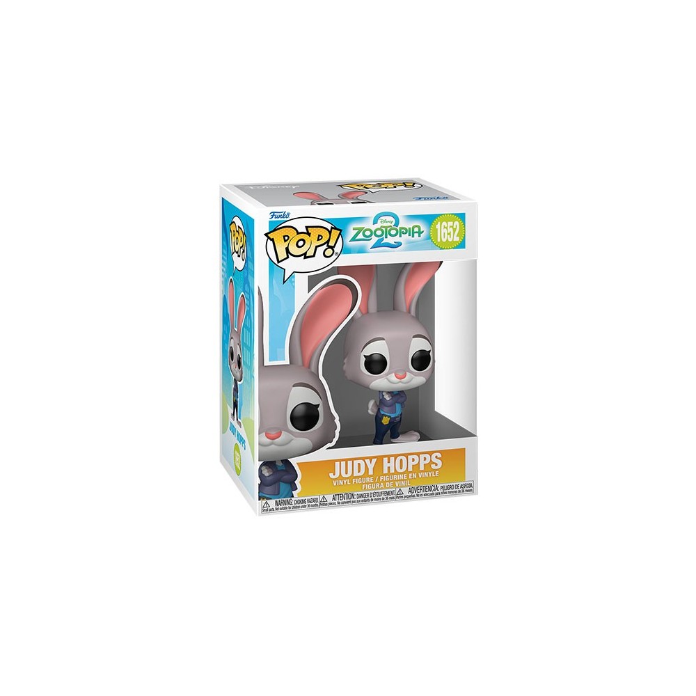 FUNKO POP! DISNEY ZOOTOPIA 2 JUDY HOPPS BOBBLE HEAD KNOCKER FIGURE FUNKO