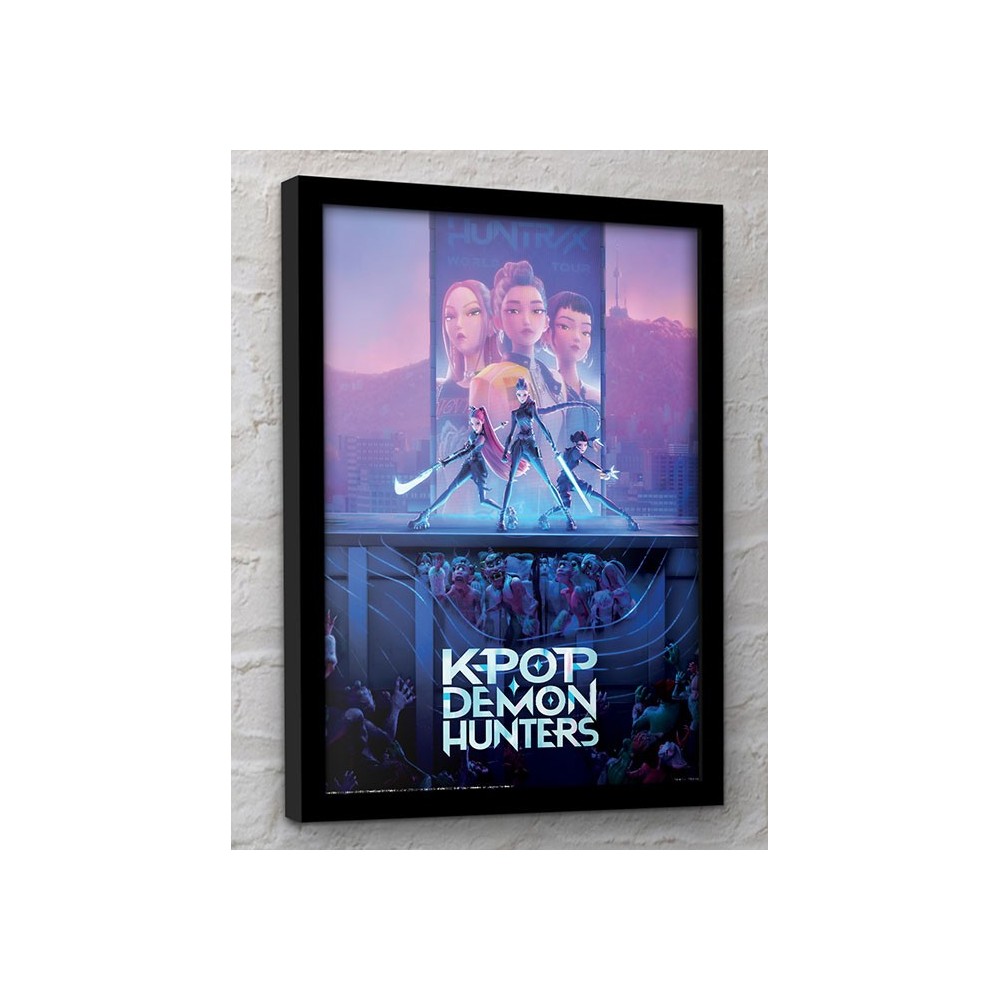 PYRAMID INTERNATIONAL KPOP DEMON HUNTERS COLLECTOR PRINT 30X40CM