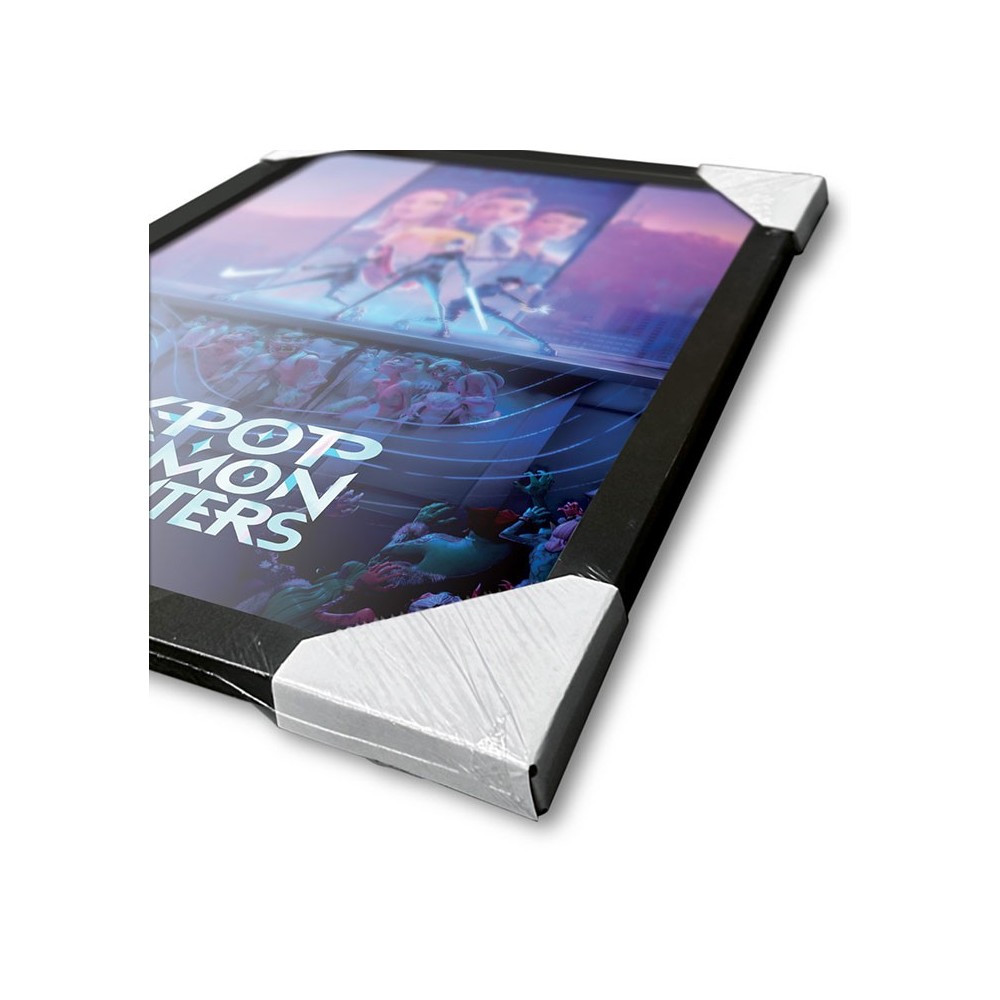 KPOP DEMON HUNTERS QUADRO COLLECTOR PRINT 30X40CM PYRAMID INTERNATIONAL