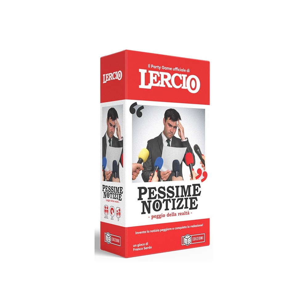 LERCIO PESSIME NOTIZIE - GIOCO DA TAVOLO ITALIANO MS EDIZIONI