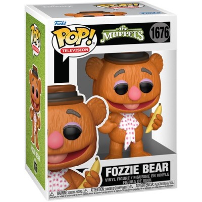 FUNKO POP! THE MUPPETS FOZZIE BEAR BOBBLE HEAD KNOCKER FIGURE FUNKO