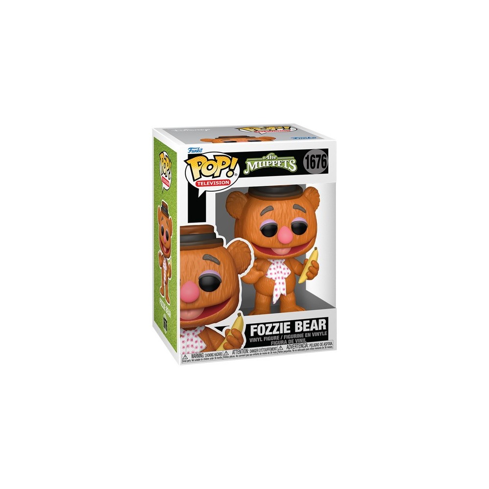 FUNKO POP! THE MUPPETS FOZZIE BEAR BOBBLE HEAD KNOCKER FIGURE FUNKO