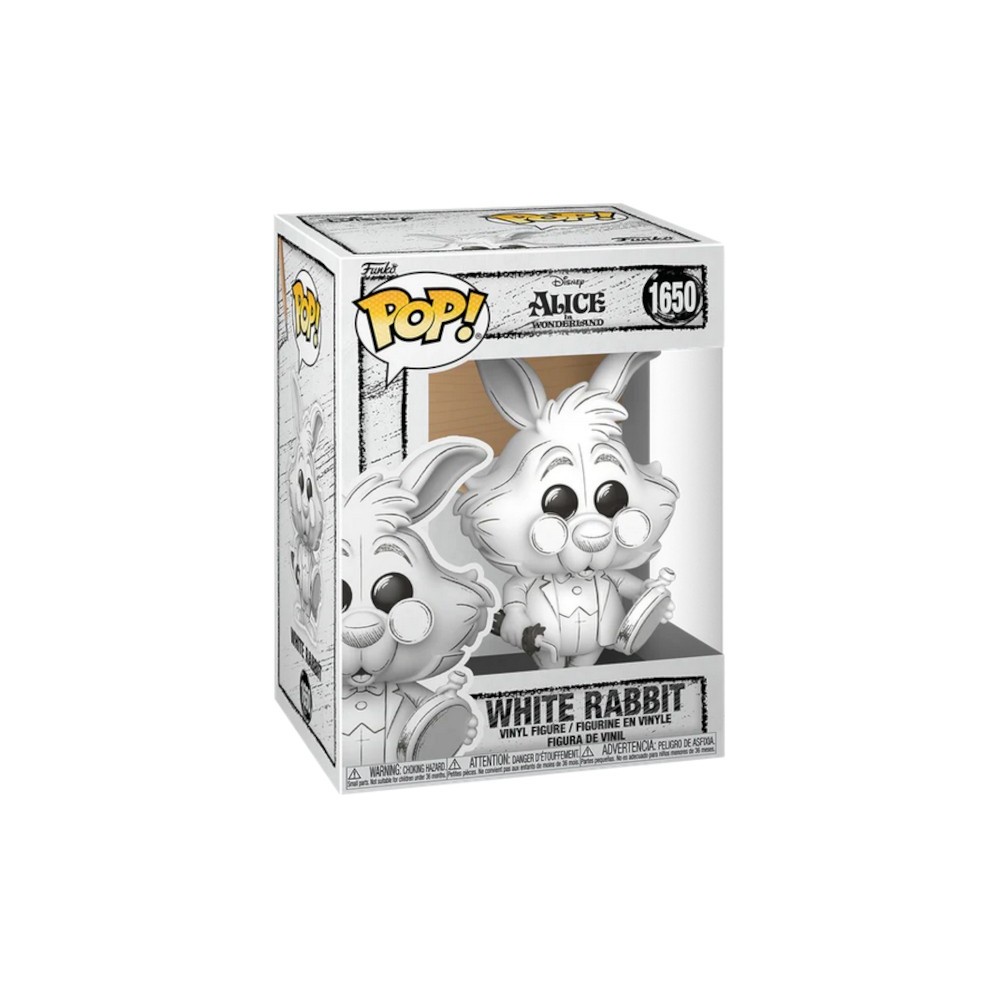 FUNKO POP! DISNEY ALICE NEL PAESE DELLE MERAVIGLIE BIANCONIGLIO BOBBLE HEAD KNOCKER FIGURE FUNKO