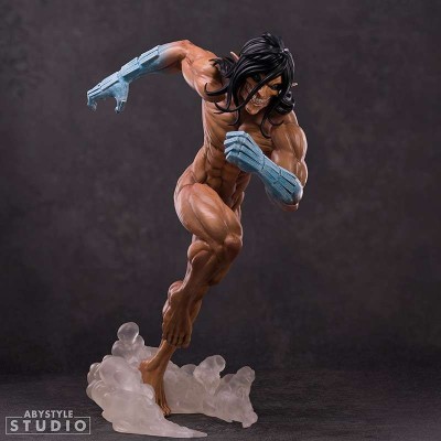 L'ATTACCO DEI GIGANTI EREN TITAN FORM SUPER FIGURE COLLECTION STATUA ABYSTYLE