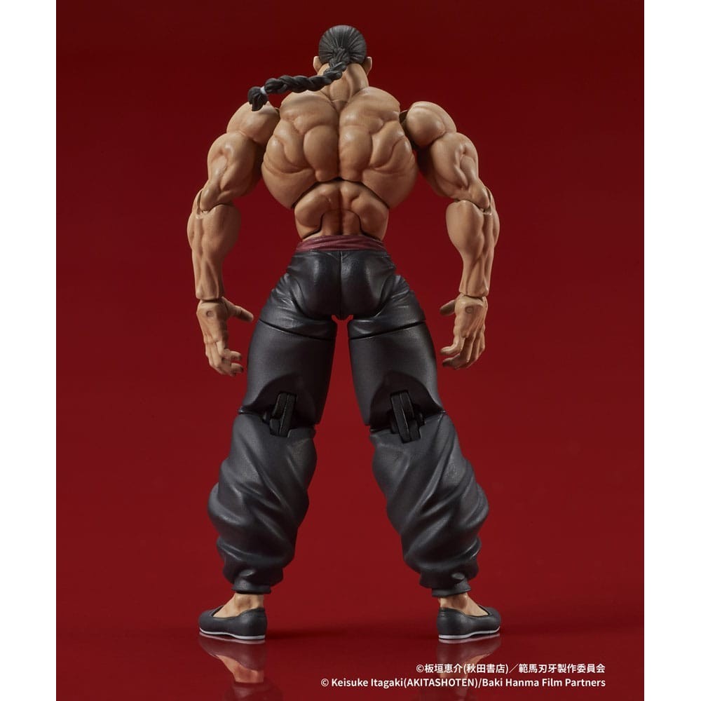 BAKI HANMA RETSU KAIOH DIGACTION 1/24 ACTION FIGURE DIG