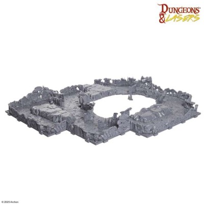 ARCHON STUDIO DUNGEONS AND LASERS ROCKY CAVE UNPAINTED SET