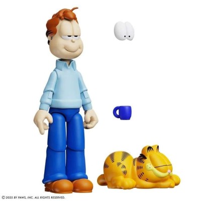 BOSS FIGHT STUDIO GARFIELD JON ARBUCKLE DELUXE PVC ACTION FIGURE