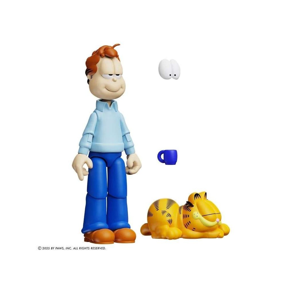 BOSS FIGHT STUDIO GARFIELD JON ARBUCKLE DELUXE PVC ACTION FIGURE