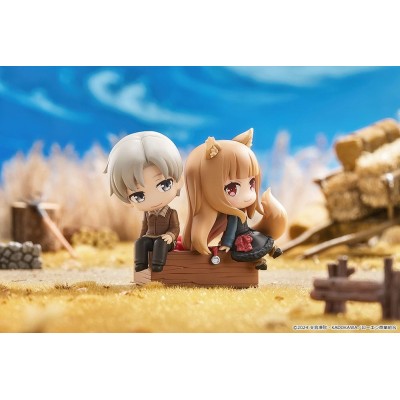 GOOD SMILE COMPANY SPICE AND WOLF MINI MEMORY HOLO AND LAWRENCE MINI FIGURE