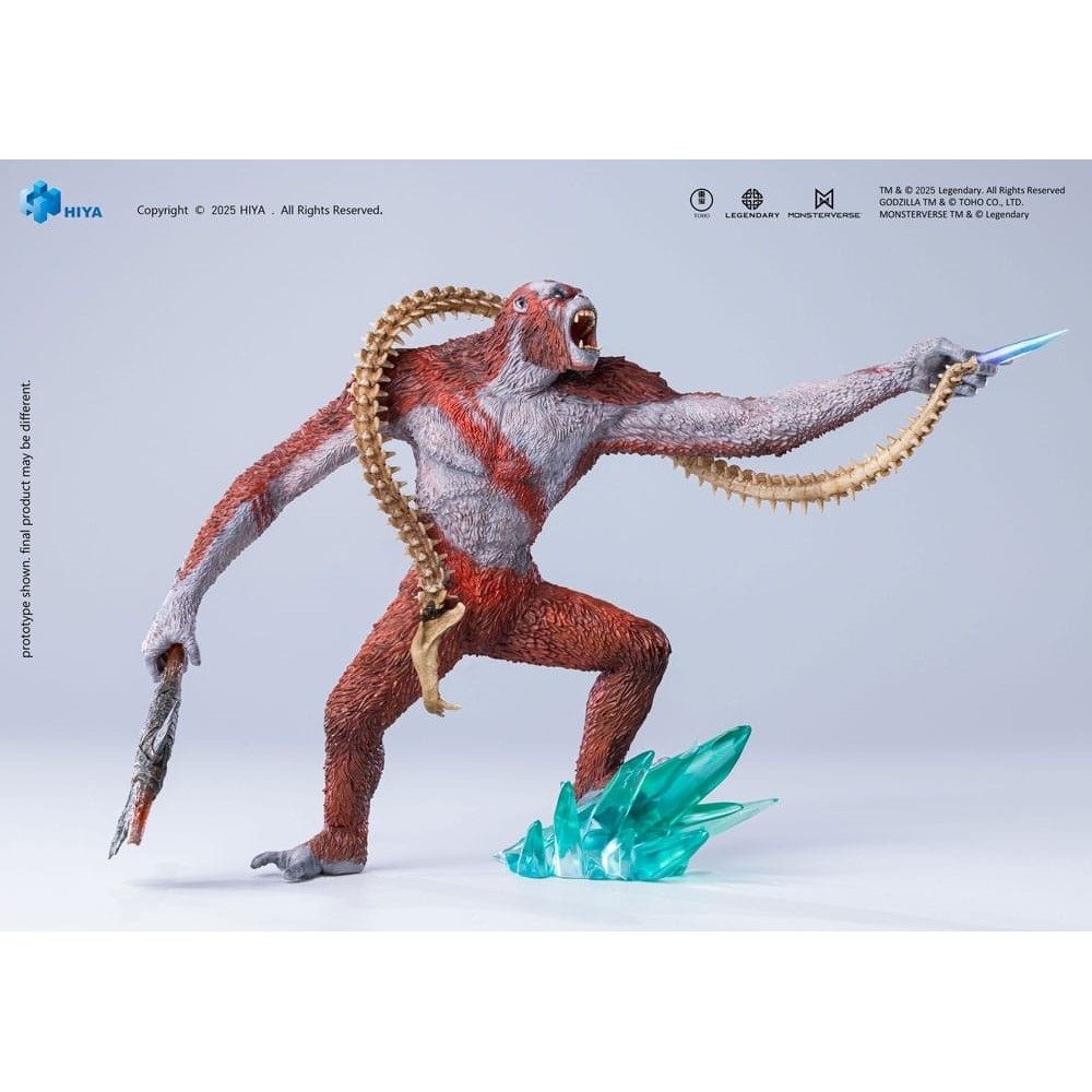 GODZILLA X KONG SKAR KING STYLIST SERIES STATUA FIGURE HIYA TOYS