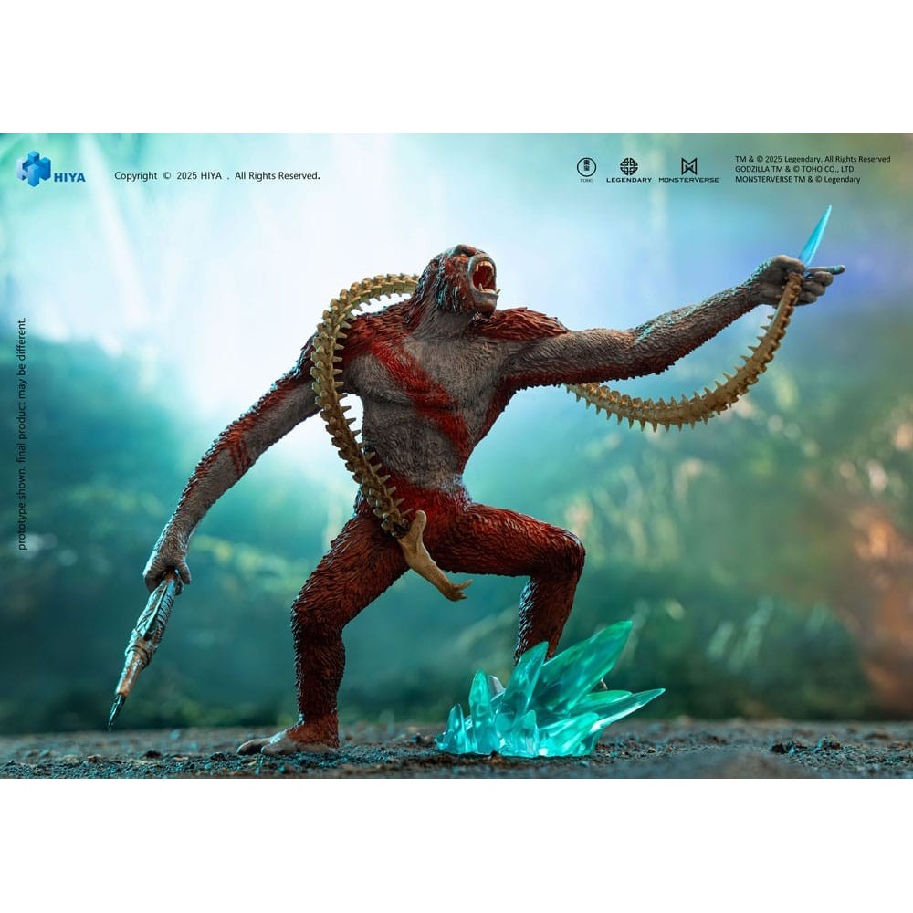 GODZILLA X KONG SKAR KING STYLIST SERIES STATUA FIGURE HIYA TOYS