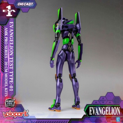 NEON GENESIS EVANGELION EVA-01 AMK PRO SERIES MODEL KIT ACTION FIGURE YOLOPARK