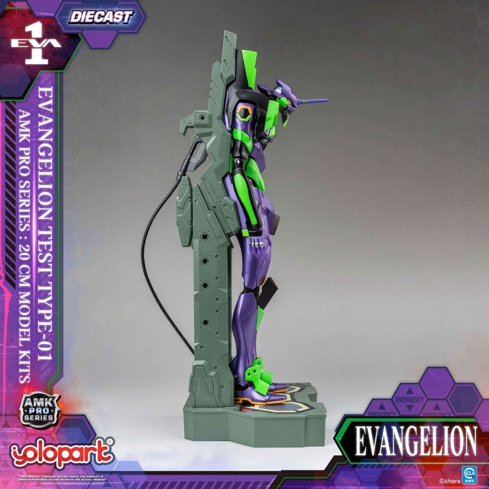 NEON GENESIS EVANGELION EVA-01 AMK PRO SERIES MODEL KIT ACTION FIGURE YOLOPARK