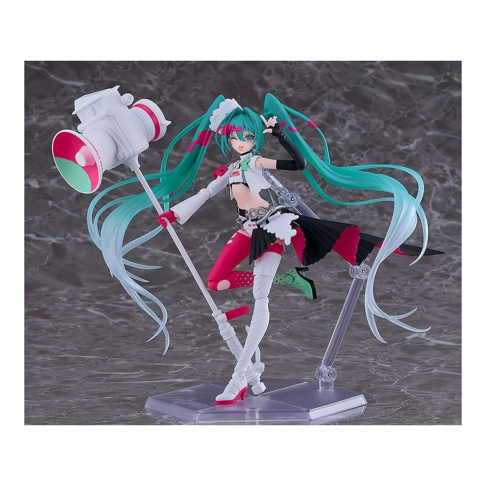 GOOD SMILE COMPANY HATSUNE MIKU GT PROJECT RACING MIKU 2025 FIGMA SERIES ACTION FIGURE