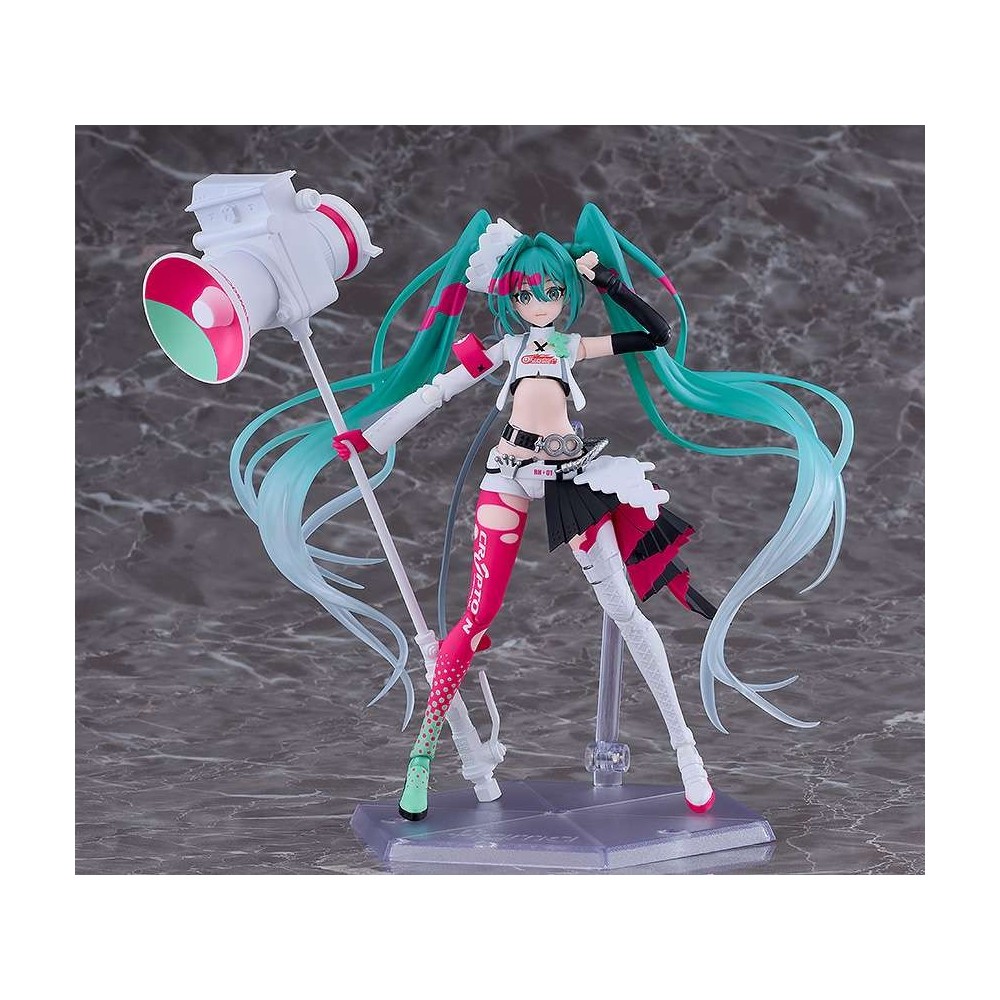GOOD SMILE COMPANY HATSUNE MIKU GT PROJECT RACING MIKU 2025 FIGMA SERIES ACTION FIGURE