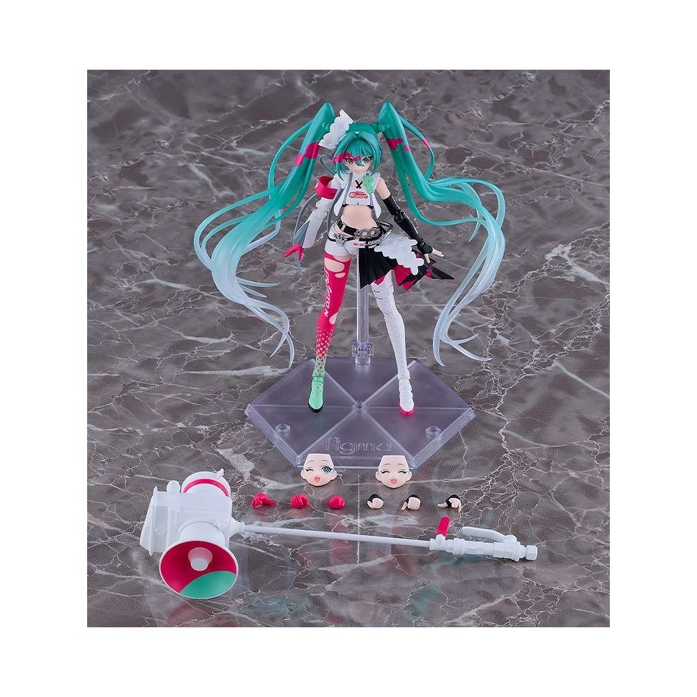 GOOD SMILE COMPANY HATSUNE MIKU GT PROJECT RACING MIKU 2025 FIGMA SERIES ACTION FIGURE