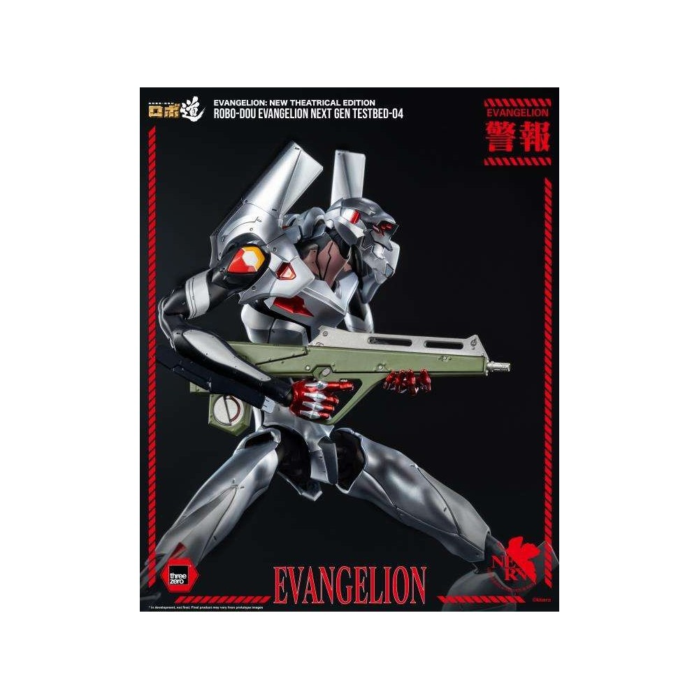 EVANGELION NEW THEATRICAL EDITION ROBO-DOU NEXT GEN TESTBED-04 ACTION FIGURE THREEZERO