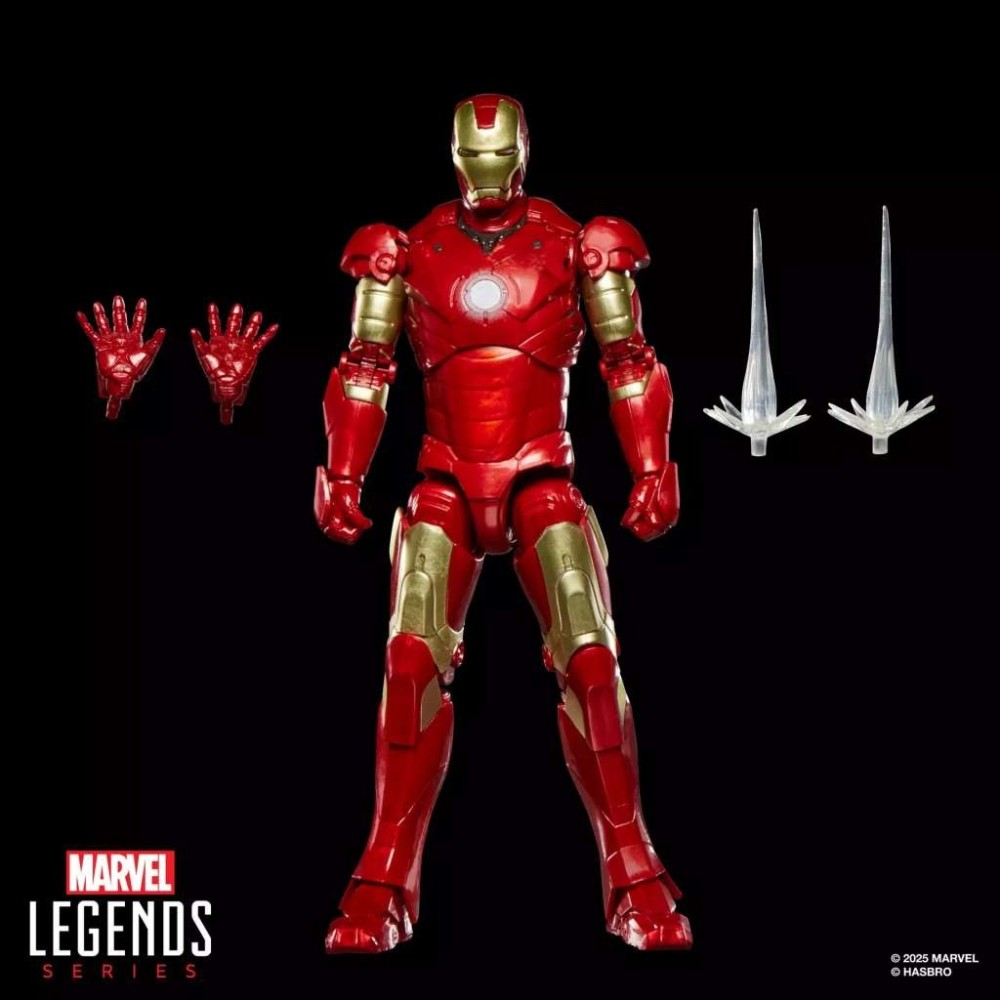 MARVEL LEGENDS MARVEL STUDIOS IRON MAN MARK III ACTION FIGURE HASBRO