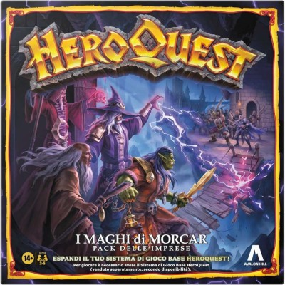 HEROQUEST ESPANSIONE I MAGHI DI MORCAR GIOCO DA TAVOLO IN ITALIANO HASBRO