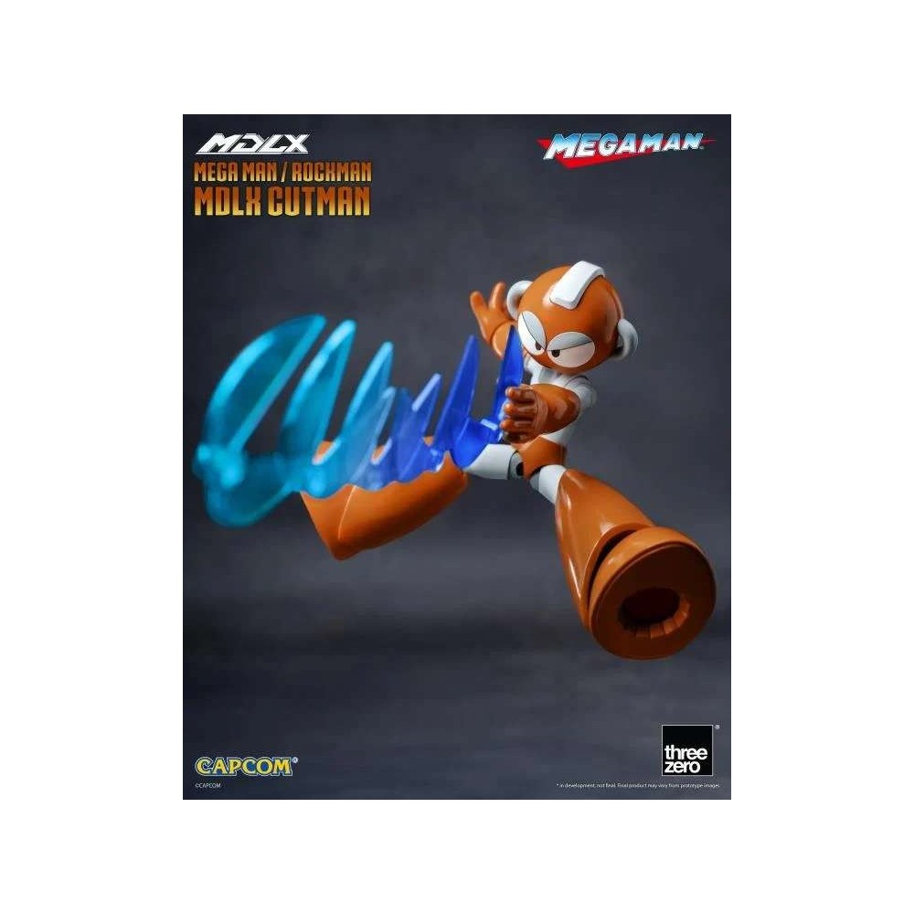 MEGAMAN ROCKMAN CUTMAN MDLX ACTION FIGURE THREEZERO