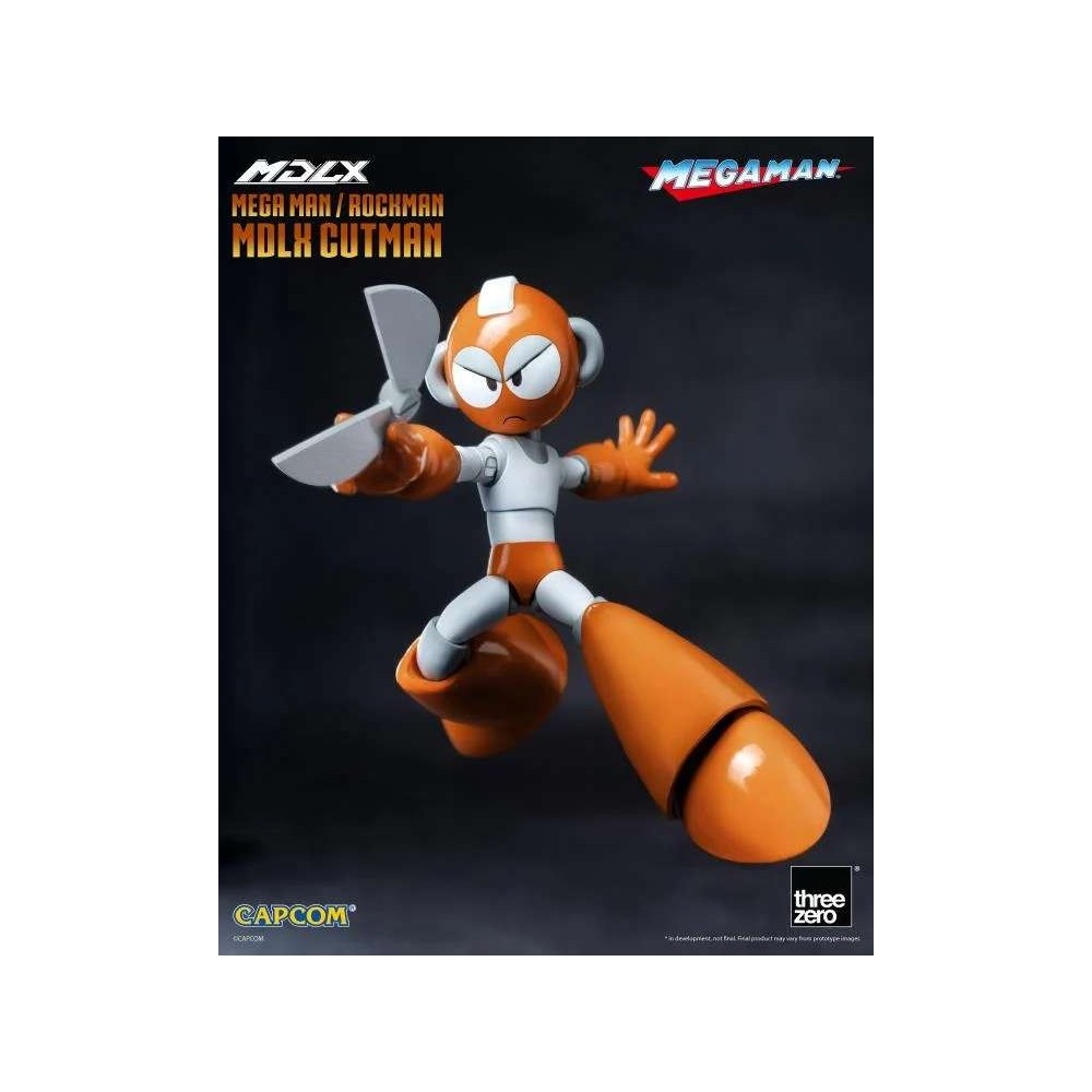MEGAMAN ROCKMAN CUTMAN MDLX ACTION FIGURE THREEZERO