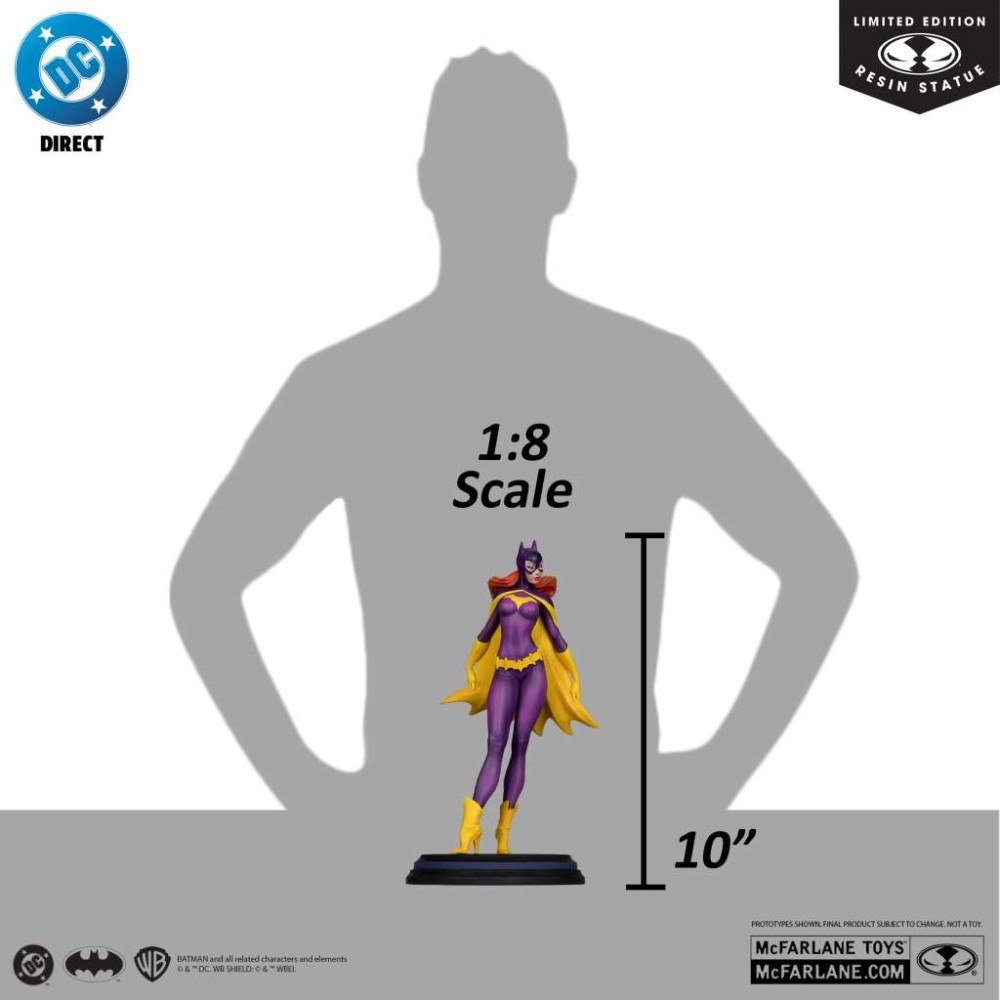 DC DIRECT BATMAN BATGIRL BY CAMPBELL STATUA FIGURE MC FARLANE