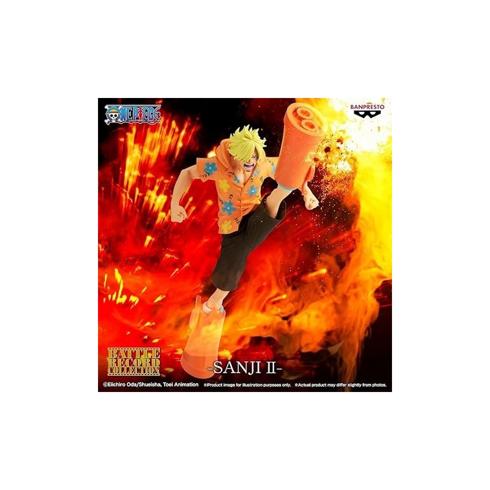 BANPRESTO ONE PIECE BATTLE RECORD COLLECTION SANJI STATUE FIGURE