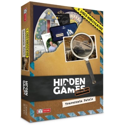 HIDDEN GAMES TRAVERSATA FATALE - GIOCO DA TAVOLO ITALIANO MS EDIZIONI