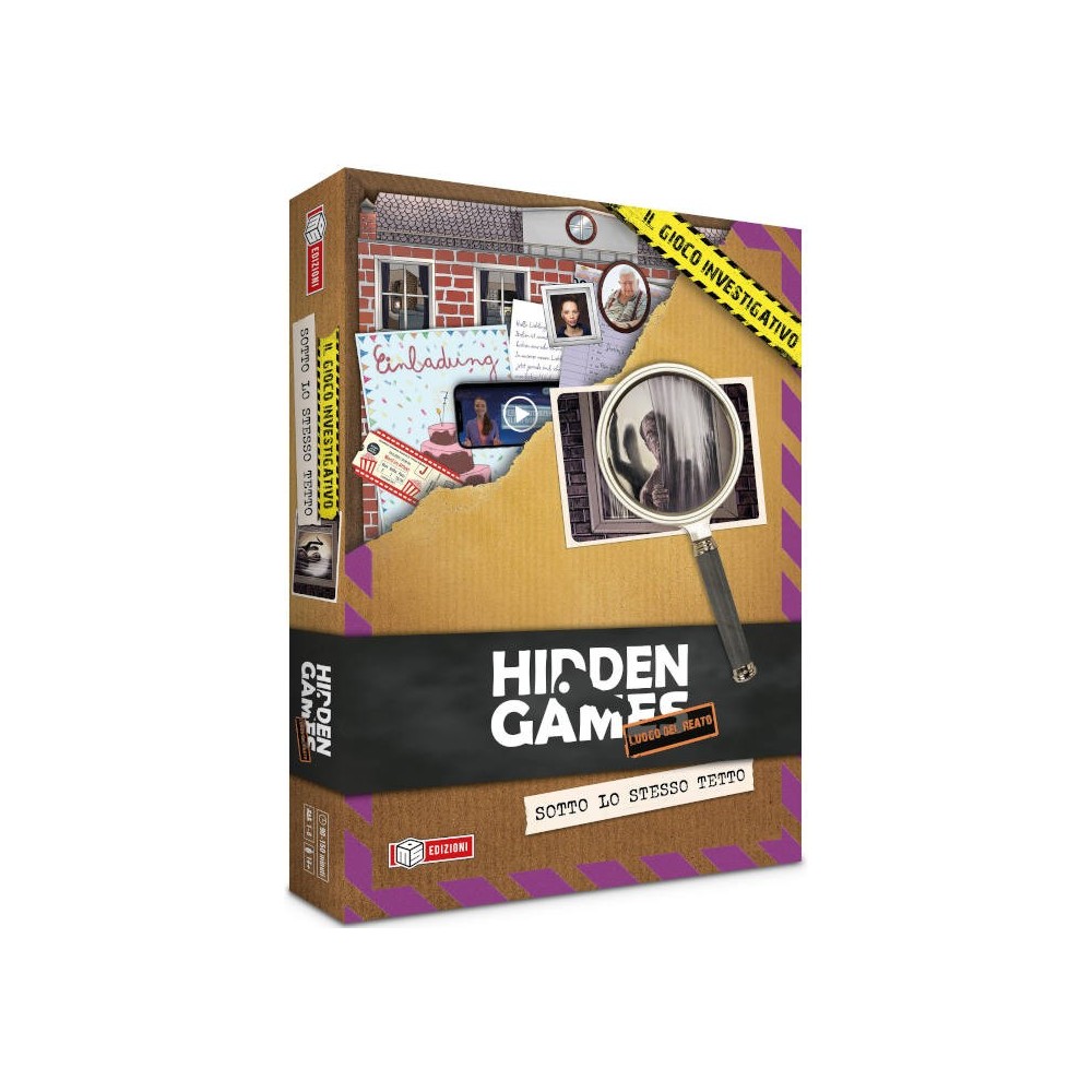 HIDDEN GAMES SOTTO LO STESSO TETTO - GIOCO DA TAVOLO ITALIANO MS EDIZIONI
