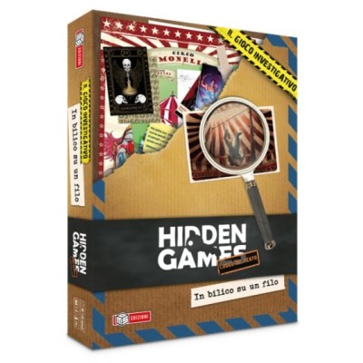 HIDDEN GAMES IN BILICO SU UN FILO - GIOCO DA TAVOLO ITALIANO MS EDIZIONI
