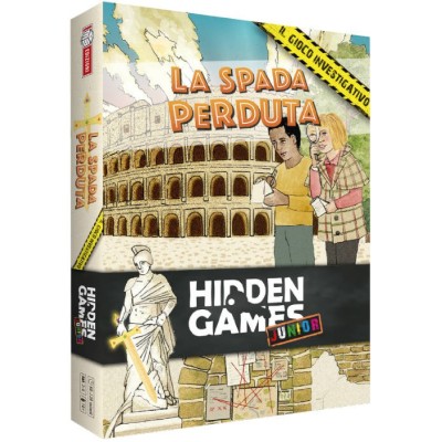 MS EDIZIONI HIDDEN GAMES JUNIOR LA SPADA PERDUTA - ITALIAN BOARDGAME