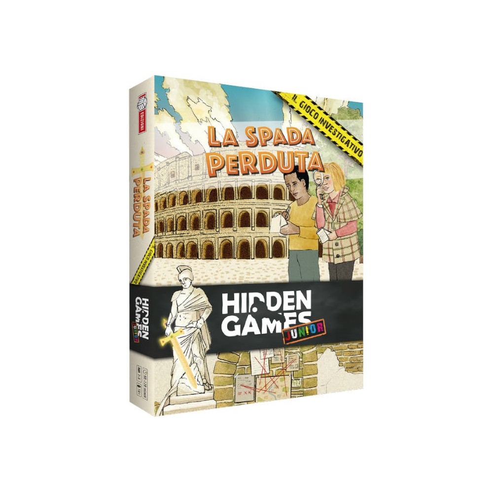 HIDDEN GAMES JUNIOR LA SPADA PERDUTA - GIOCO DA TAVOLO ITALIANO MS EDIZIONI