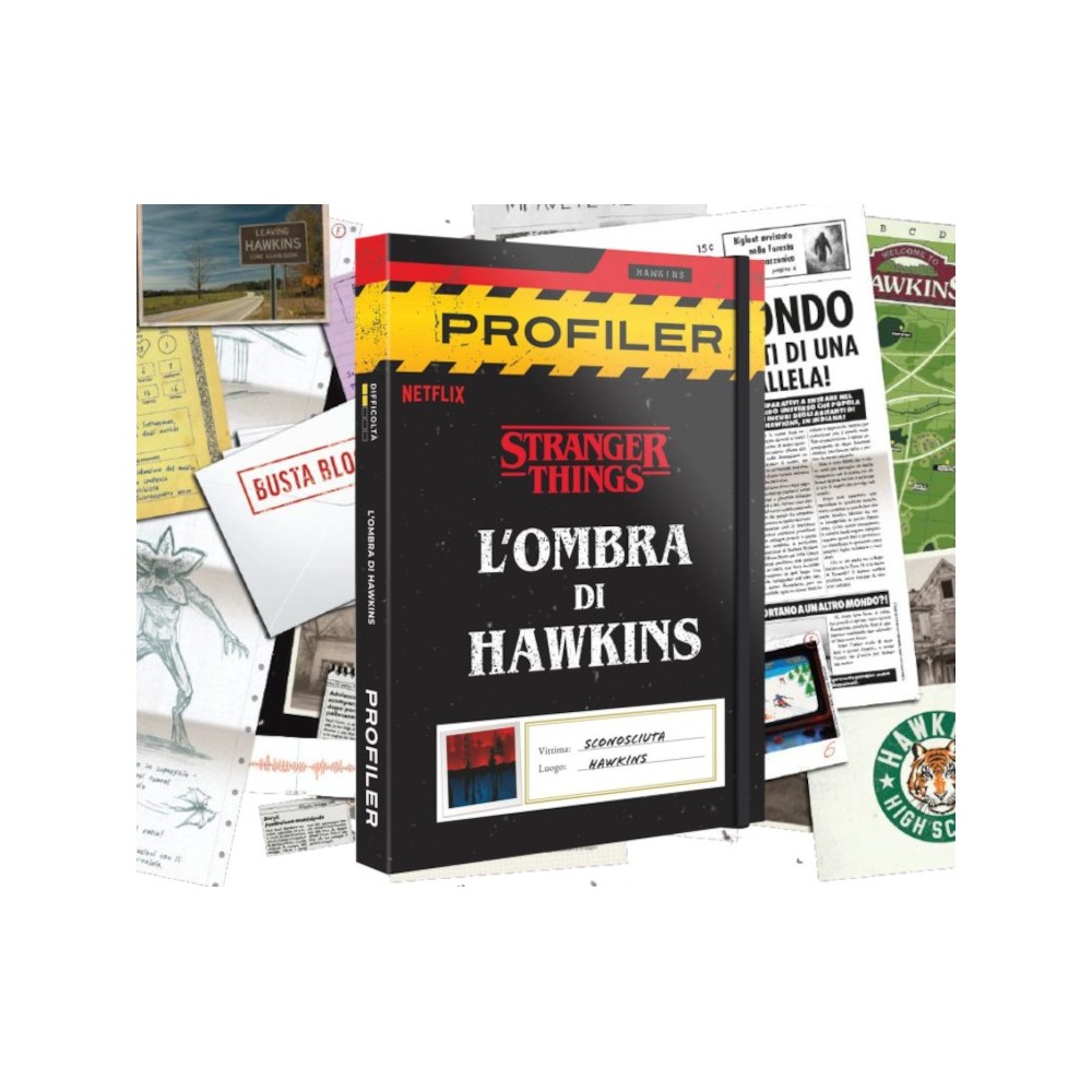 MS EDIZIONI PROFILER STRANGER THINGS L'OMBRA DI HAWKINS - ITALIAN BOARDGAME