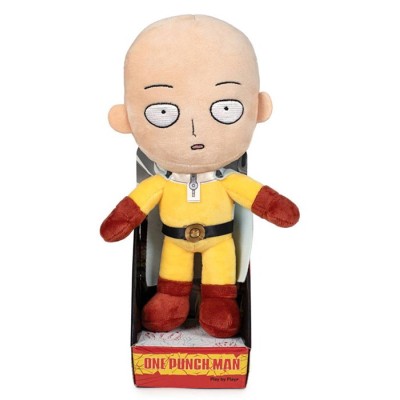 ONE PUNCH MAN PUPAZZO PELUCHE SAITAMA 27CM FIGURE PLAY BY PLAY