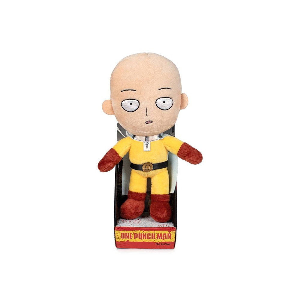 ONE PUNCH MAN PUPAZZO PELUCHE SAITAMA 27CM FIGURE PLAY BY PLAY