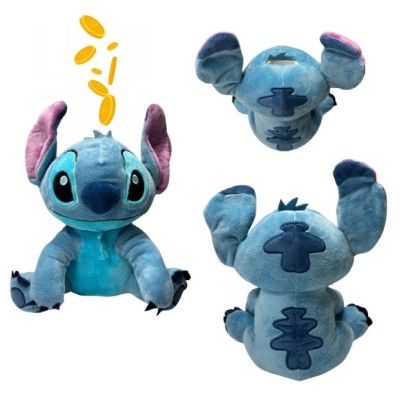 DISNEY STITCH PELUCHE MONEY BANK SALVADANAIO FIGURE