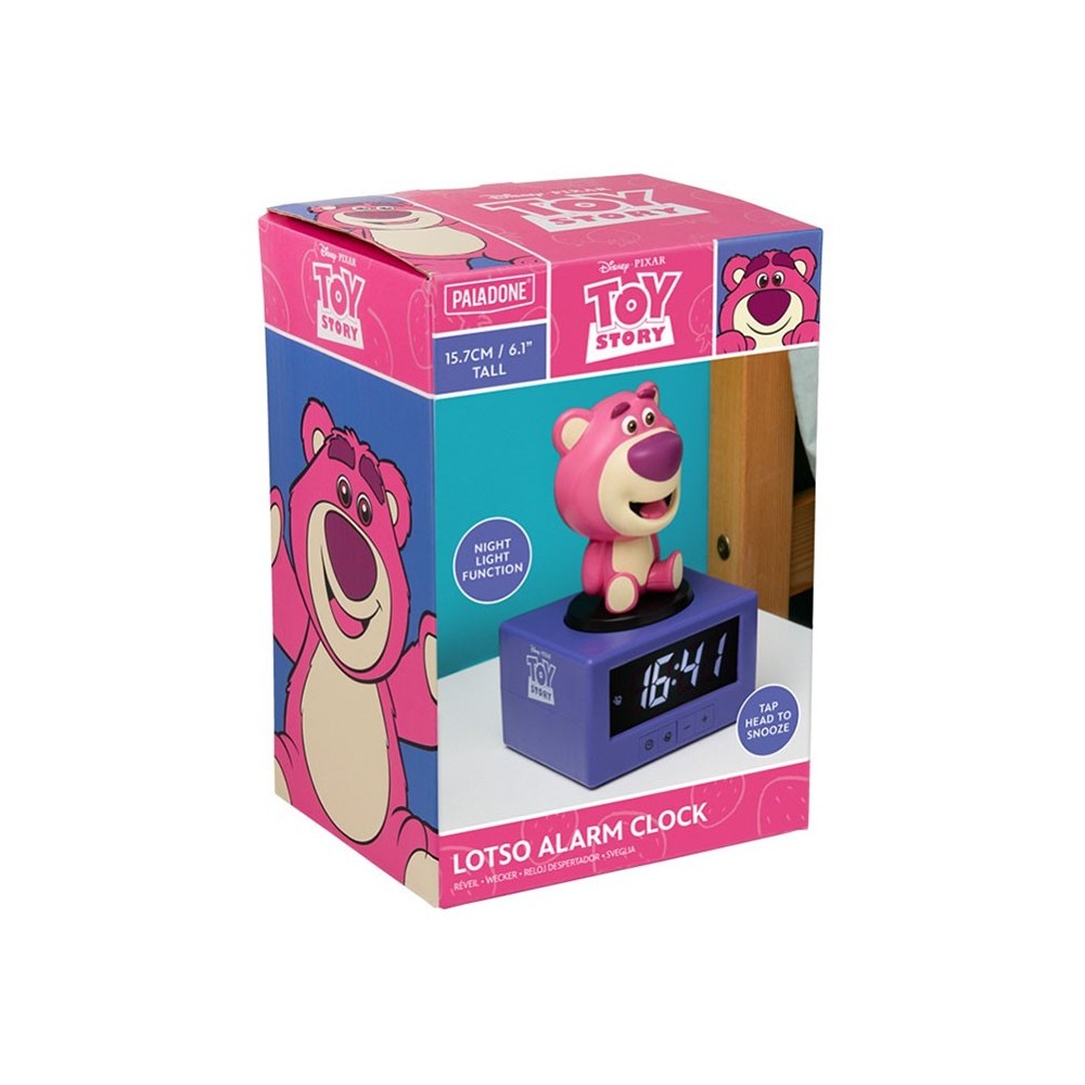 PALADONE PRODUCTS TOY STORY LOTSO ICON ALARM CLOCK NIGHT LIGHT
