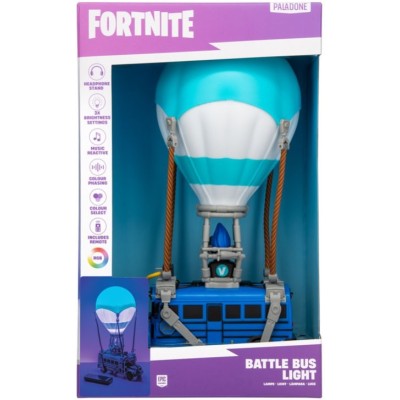 FORTNITE BATTLE BUS LIGHT LAMPADA 30CM FIGURE PALADONE PRODUCTS