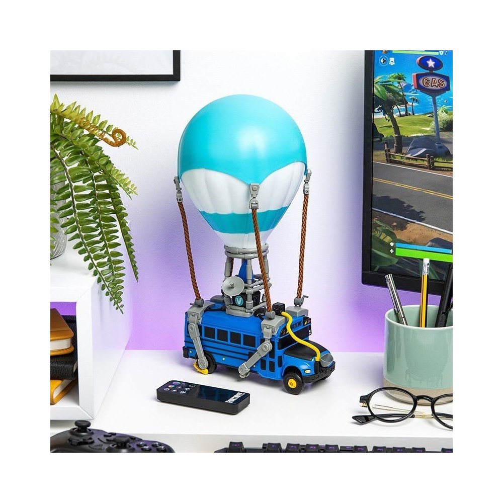 PALADONE PRODUCTS FORTNITE BATTLE BUS LIGHT 32CM FIGURE