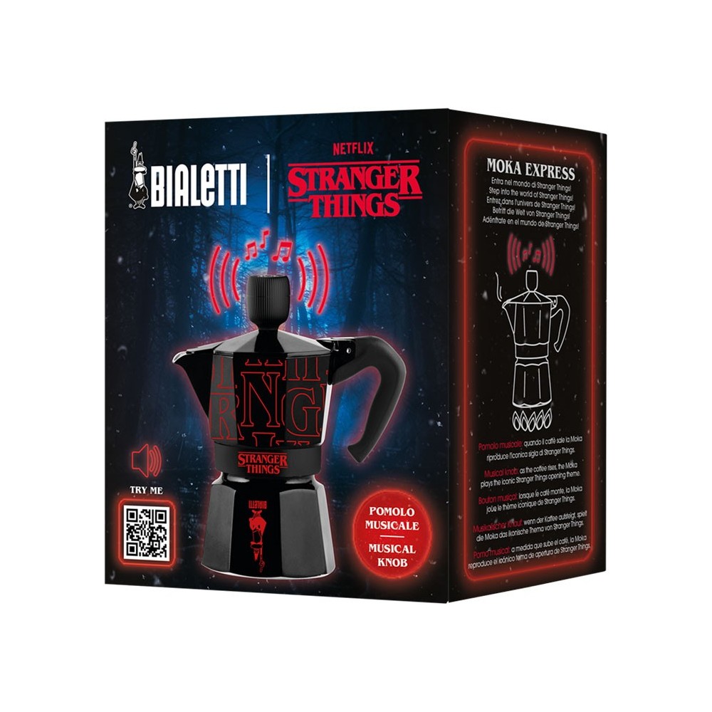 BIALETTI STRANGER THINGS MOKA EXPRESS MUSICALE 130ML